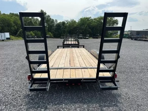 Carry-On-7x18-Low-Profile-Equipment-Trailer-Beavertail-Ladder-Ramps-10K-GVW-2.webp Carry On 7 x 18 Low Profile Equipment Trailer Ladder Ramps
