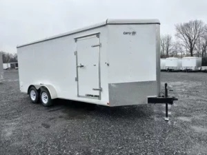 Carry On 7 x 18 Enclosed V-Nose Cargo Trailer