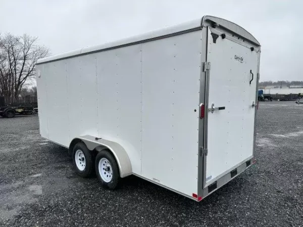 Carry On 7 x 18 Enclosed V-Nose Cargo Trailer