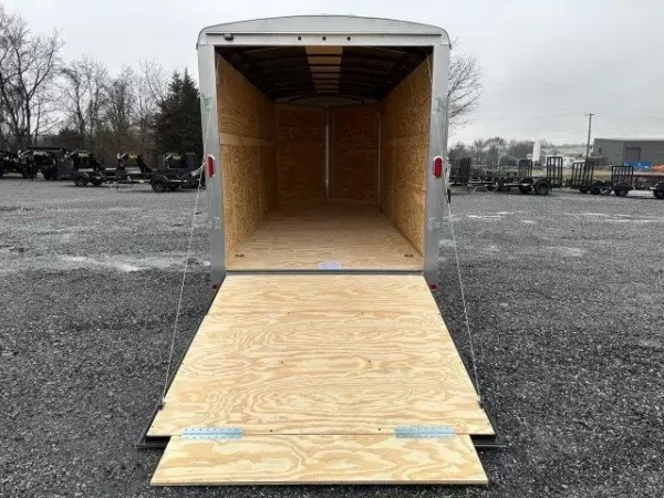 Carry On 7 x 18 Enclosed V-Nose Cargo Trailer
