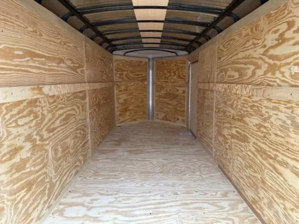 Carry On 7 x 18 Enclosed V-Nose Cargo Trailer