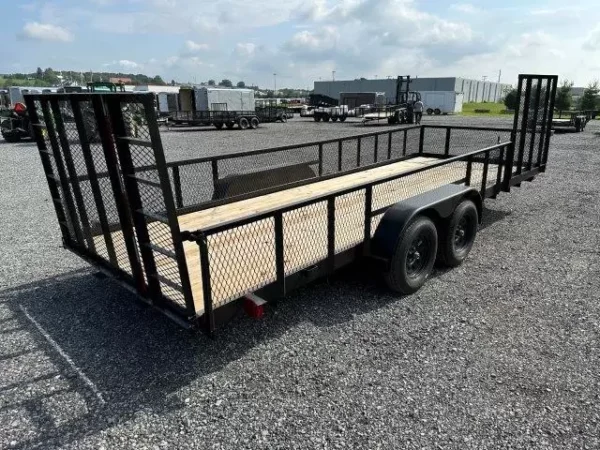 Carry-On-7x20-Landscape-Utility-Trailer-Mesh-Sides-ATV-Gate-1-2.webp Carry-On 7 x 20 Landscape Utility Trailer
