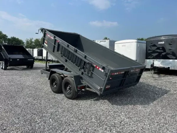 Covered Wagon 6 x 12 Prospector Dump Trailer