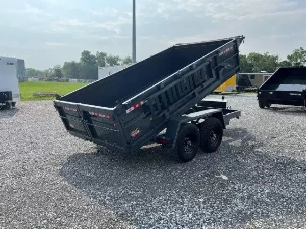 Covered Wagon 6 x 12 Prospector Dump Trailer