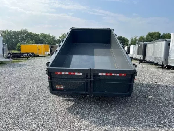 Covered Wagon 6 x 12 Prospector Dump Trailer