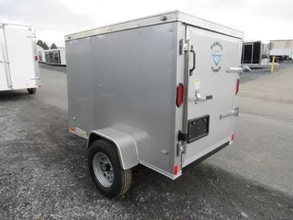 Diamond Cargo 4 x 6 Enclosed Cargo Trailer