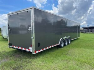 Enclosed Cargo Trailer 8.5X34 Triple Axle