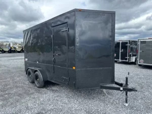 Homesteader-7-x-14-Enclosed-Cargo-Trailer-V-Nose-Ramp-Door-Added-Height-Blackout-Package-OHV-5.webp Homesteader 7 x 14 Enclosed Cargo Trailer