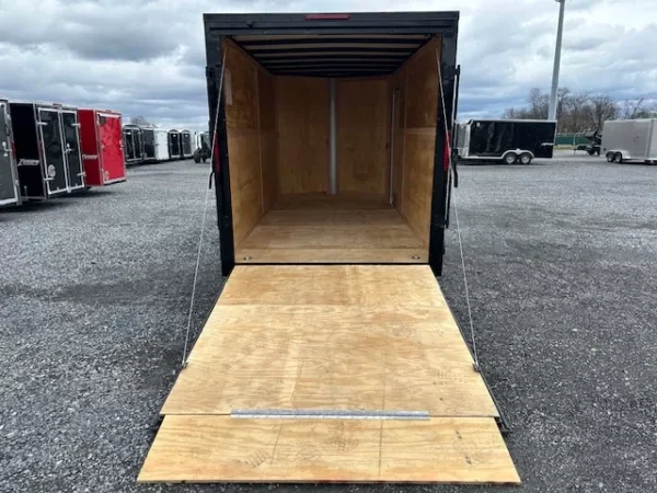 Homesteader-7-x-14-Enclosed-Cargo-Trailer-V-Nose-Ramp-Door-Added-Height-Blackout-Package-OHV-6.webp Homesteader 7 x 14 Enclosed Cargo Trailer