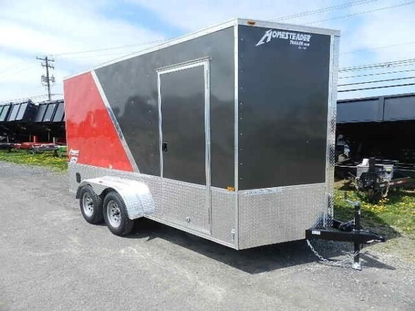 Homesteader 7 x 14 V-Nose Enclosed Cargo Trailer