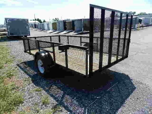 PREMIER-6X12-LANDSCAPE-UTILITY-TRAILER-HIGH-MESH-SIDES-1-1-2.jpg Premier 6.4 x 12 Landscape Utility Trailer