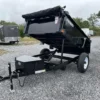 Premier-5x8-Single-Axle-Dump-Trailer-Electric-Brakes-5.2K-Axle-Tarp-Kit-1.webp Premier 5 x 8 Low Profile Dump Trailer