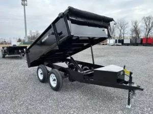 Premier 6 x 10 Deckover Dump Trailer Spreader Gate