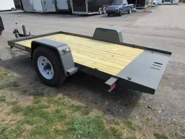 Premier 6 x 12 Equipment Trailer Single Axle Tilt Deck