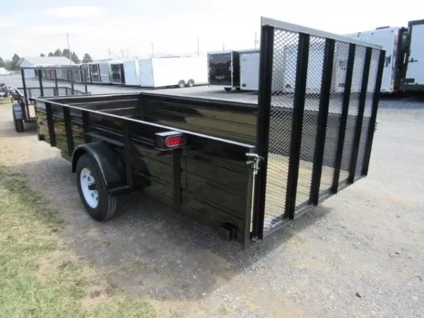 Premier-6x14-Landscape-Utility-Trailer-Steel-Sides-4.webp Premier 6.4 x 14 Landscape Utility Trailer