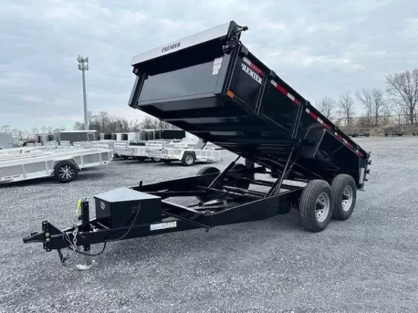 Premier 7 x 14 Low Profile Dump Trailer