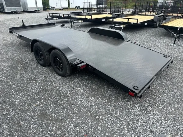 Premier-7-x-18-Steel-Deck-Open-Car-Trailer-Slide-Out-Ramps-Winch-Plate-2.webp Premier 7 x 18 Open Car Trailer