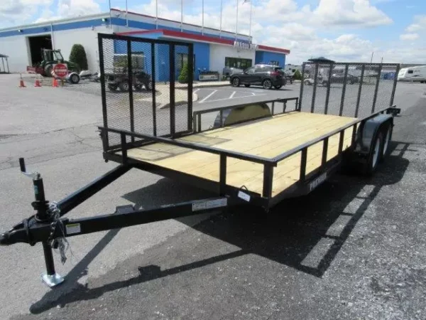 Premier-7x18-Dual-Axle-Utility-Trailer-Side-ATV-Gate-4-3.webp Premier 7 x 18 Landscape Utility Trailer