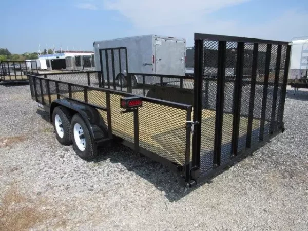 Premier-7x18-Landscape-Utility-Trailer-Mesh-Sides-Side-ATV-Gate-4-2.webp Premier 7 x 18 Landscape Utility Trailer