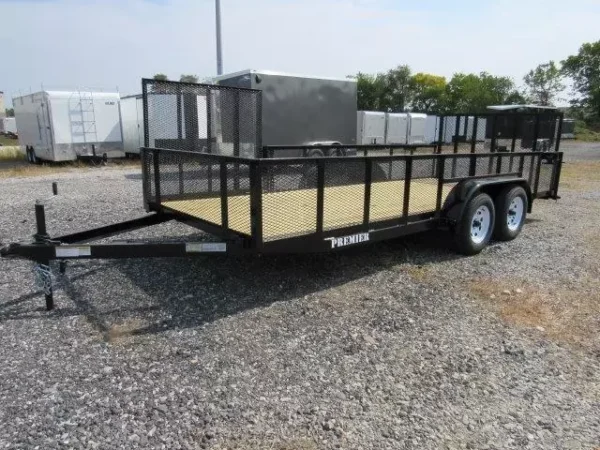 Premier 7 x 18 Landscape Utility Trailer