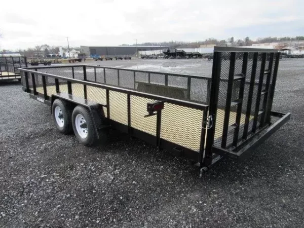 Premier-7x20-Landscape-Utility-Trailer-10K-GVW-Rear-Ramp-Gate-Mesh-Sides-2.webp Premier 7 x 20 Landscape Utility Trailer