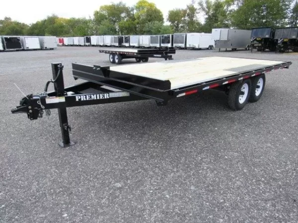 Premier 8.5 x 18 Deckover Equipment Trailer 14K GVW