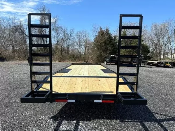Premier-8.5x24-Deckover-Equipment-Trailer-Beavertail-Ladder-Ramps-7k-Axles-2.webp Premier 8.5 x 24 Deckover Equipment Trailer Ladder Ramps