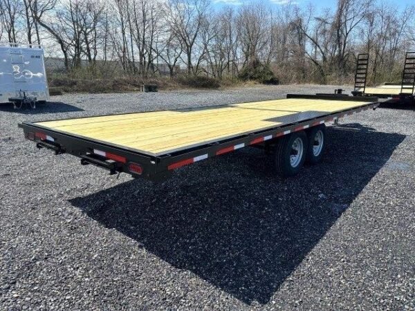 Premier 8.5 x 24 Deckover Equipment Trailer Slide Out Ramps