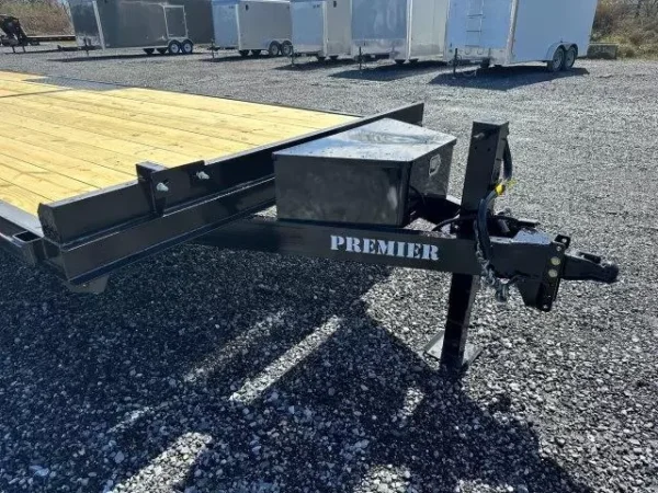 Premier 8.5 x 24 Deckover Equipment Trailer Slide Out Ramps