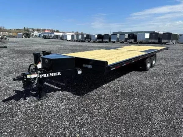 Premier 8.5 x 24 Deckover Equipment Trailer Slide Out Ramps
