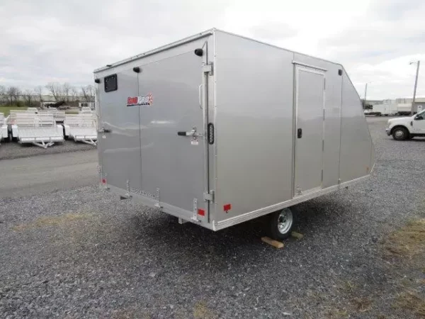 Sno Pro 8.5 x 12 Enclosed Snowmobile Trailer Aluminum Hybrid