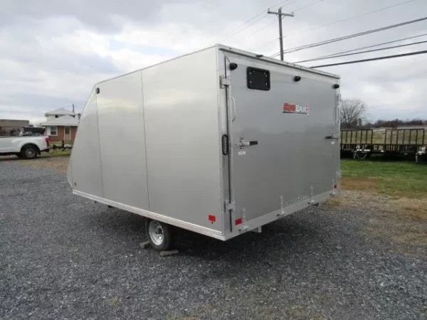 Sno Pro 8.5 x 12 Enclosed Snowmobile Trailer Aluminum Hybrid
