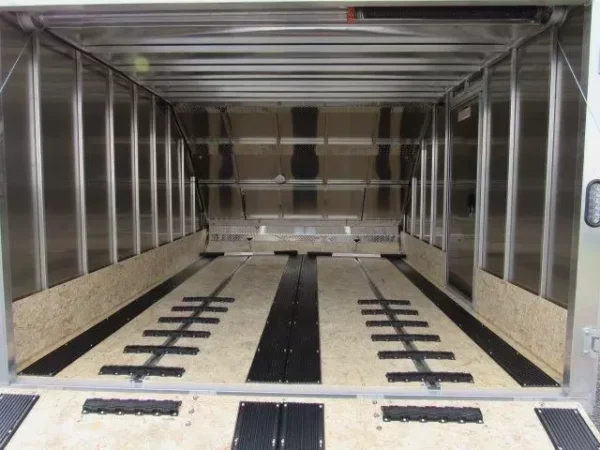 Sno Pro 8.5 x 12 Enclosed Snowmobile Trailer Aluminum Hybrid
