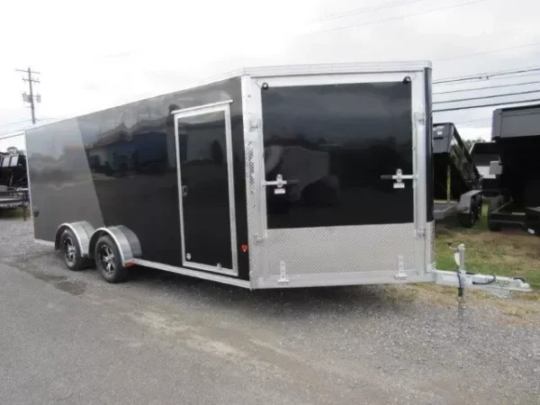 Sno-Pro-Stealth-7.5X18-V-Nose-Inline-Snowmobile-Trailer-Aluminum-8-2.webp Sno Pro 7.5 x 18 Snowmobile Trailer All Aluminum