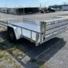 Sport Haven 7×12 Aluminum Utility Trailer Side ATV Ramps