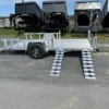 Sport Haven 7×12 Aluminum Utility Trailer Side ATV Ramps