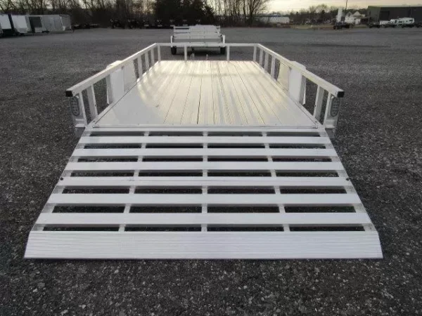 Sport Haven 7×12 Utility Trailer Side ATV Ramp