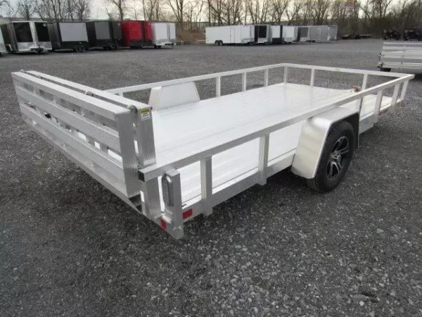 Sport Haven 7×12 Utility Trailer Side ATV Ramp