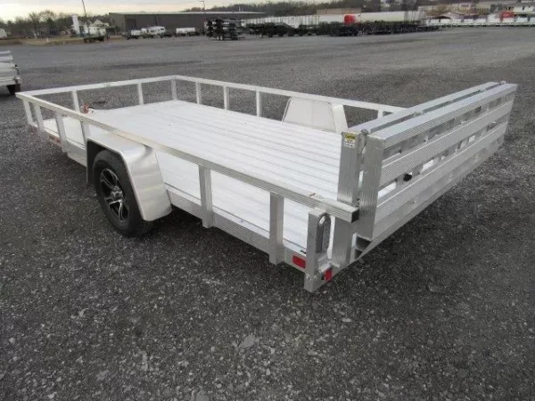 Sport Haven 7×12 Utility Trailer Side ATV Ramp