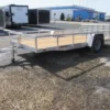 Sport Haven 7×14 Aluminum Utility Trailer Bi-Fold Ramp Gate