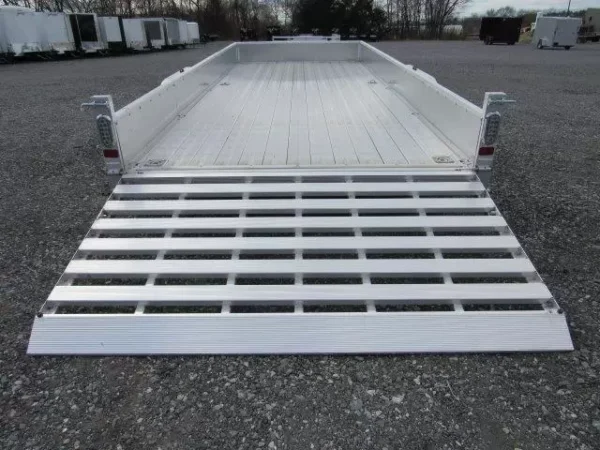 Sport Haven 7×18 Aluminum Landscape Trailer Heavy Duty Ramp