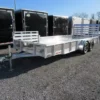 Sport Haven 7×18 Aluminum Landscape Trailer Side