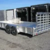 Sport Haven 7×18 Aluminum Landscape Trailer Side