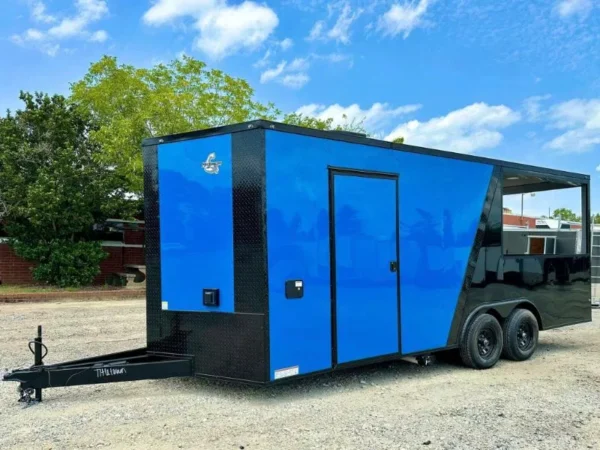 custom_images_concession_8.5x20_ta_blue_black_porch_4.webp Tatinium Porch Trailer 8.5x20TA