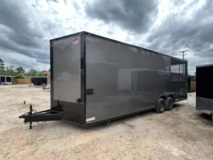Tatinium Screened in Porch Trailer 8.5x24TA