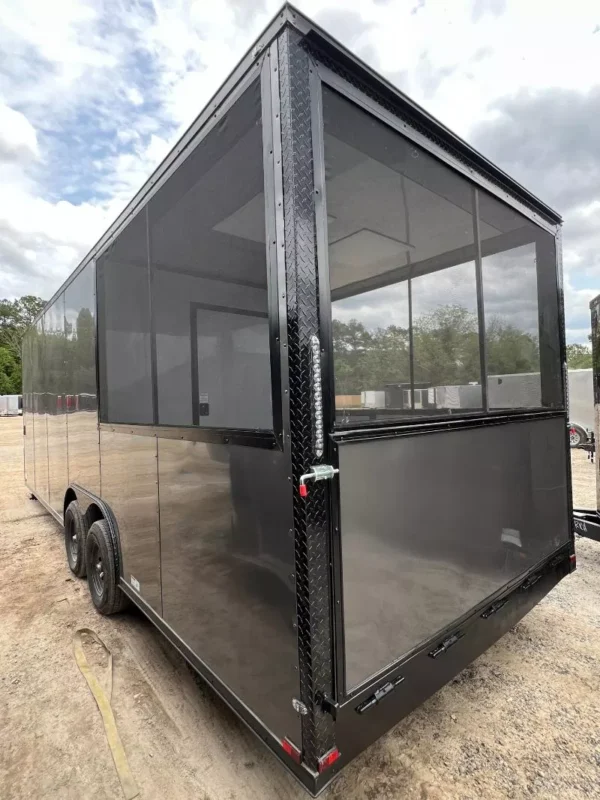 Tatinium Screened in Porch Trailer 8.5x24TA