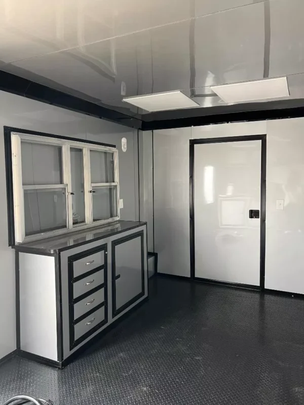 Tatinium Screened in Porch Trailer 8.5x24TA