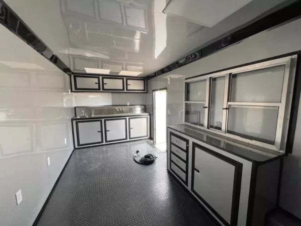 Tatinium Screened in Porch Trailer 8.5x24TA