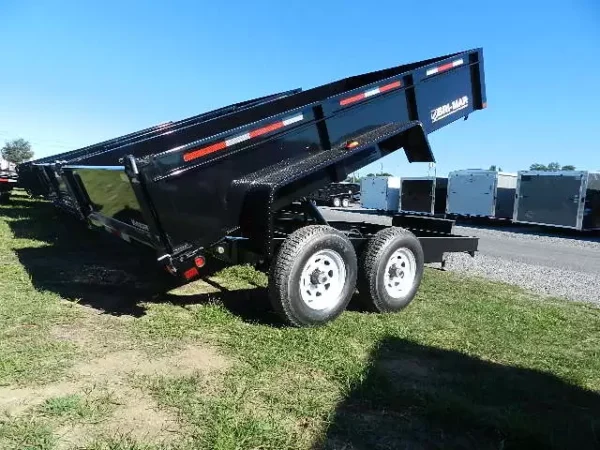 BWise 6 x 12 Dump Trailer 10K Spreader Gate
