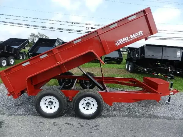 BWise 6 x 12 Dump Trailer 10K Spreader Gate